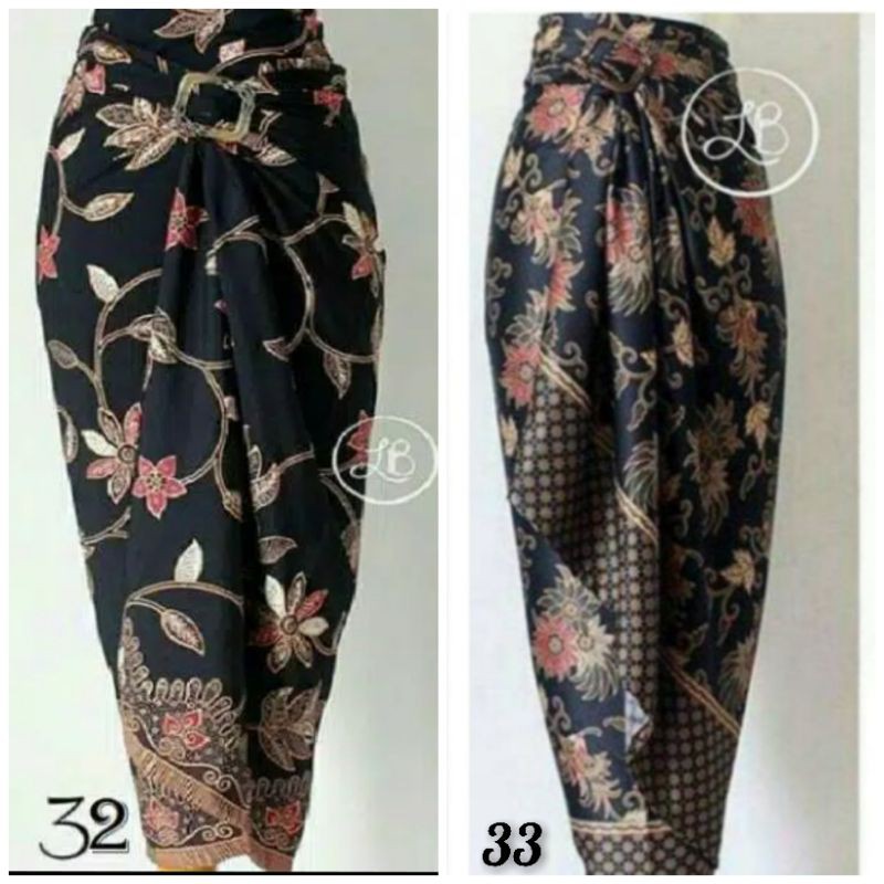 Rok Lilit Batik Bawahan Kebaya/Rok Lilit Modern