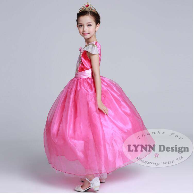 Baju Dress gaun pesta  Kostum Princess Aurora Pink_Lynn Design