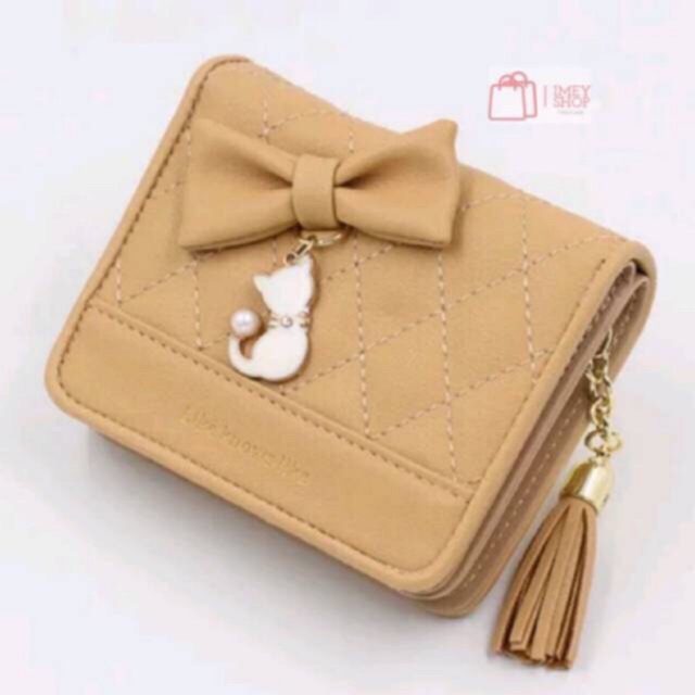 Dompet mini 10 x 8 lonceng cat kucing jait bantal murah/ dompet murah wanita