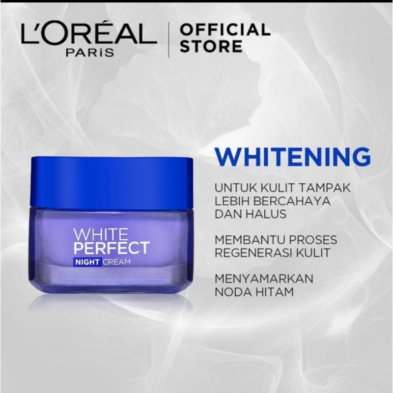 ORIGINAL Loreal Paris White Perfect Day Cream /Night Cream 50mL / Whip Foam [100 mL] / L'oreal