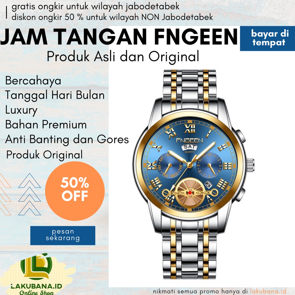 Jam Tangan Pria Fngeen 4001 Fashion LakuBana.ID