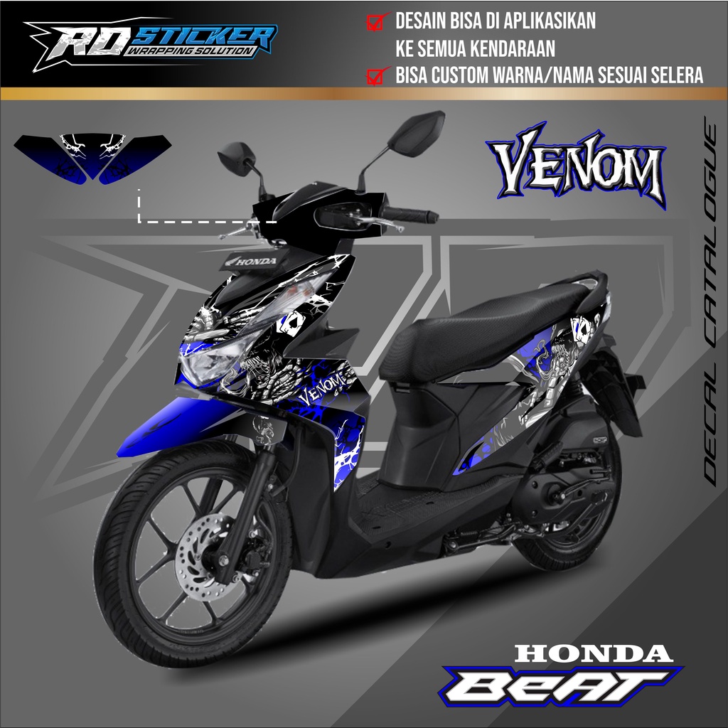 Decal stiker motor beat New 2020 Full Bodi - decal beat  2020 - Decal stiker beat street 2020 - stik