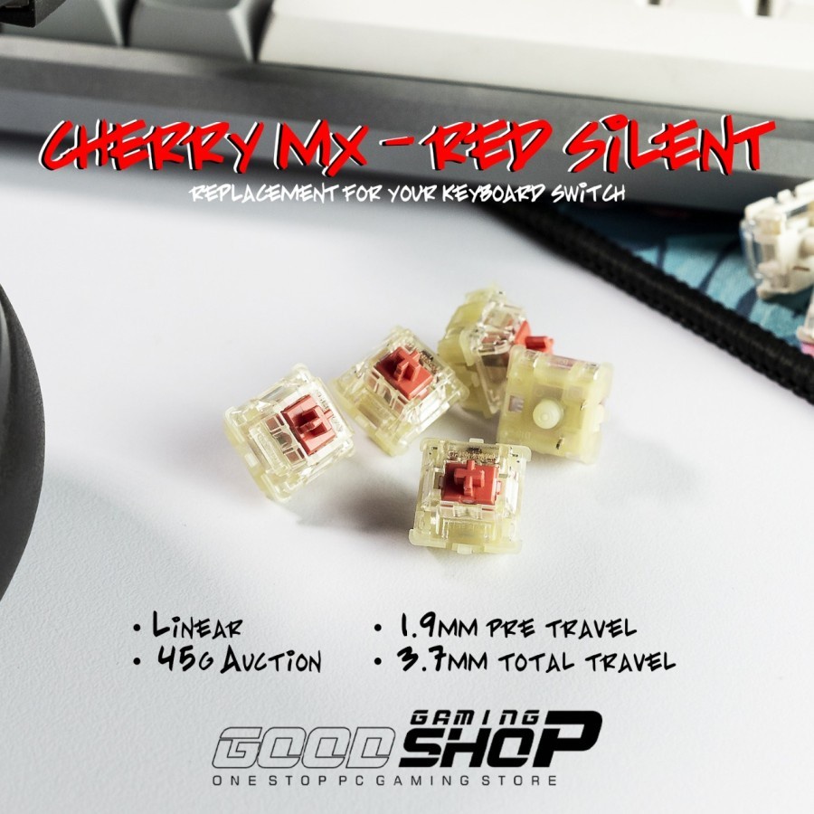 CHERRY MX RGB CLEAR SWITCH - PLATE MOUNT