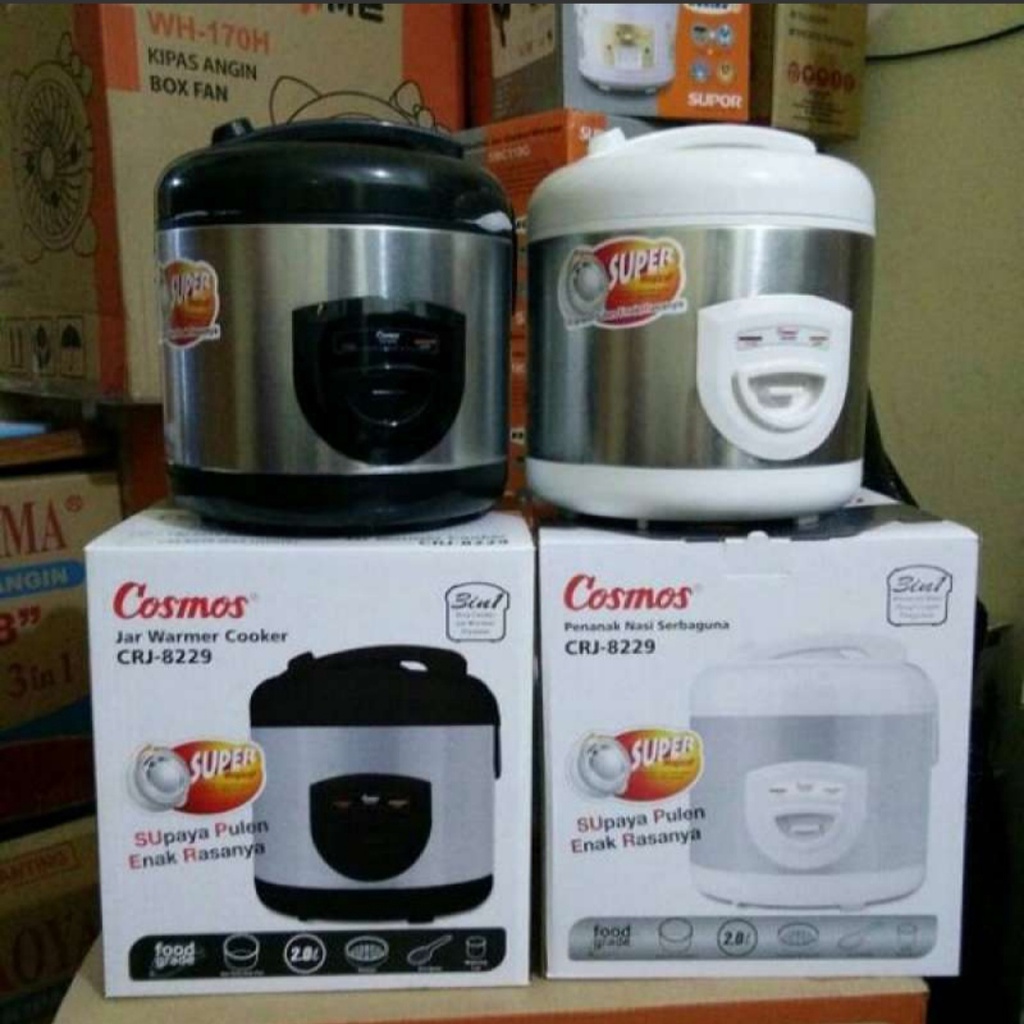 MAGIC COM / RICE COOKER COSMOS CRJ8229 / CRJ 8229 / CRJ-8229 [2 LITER] (GARANSI RESMI)