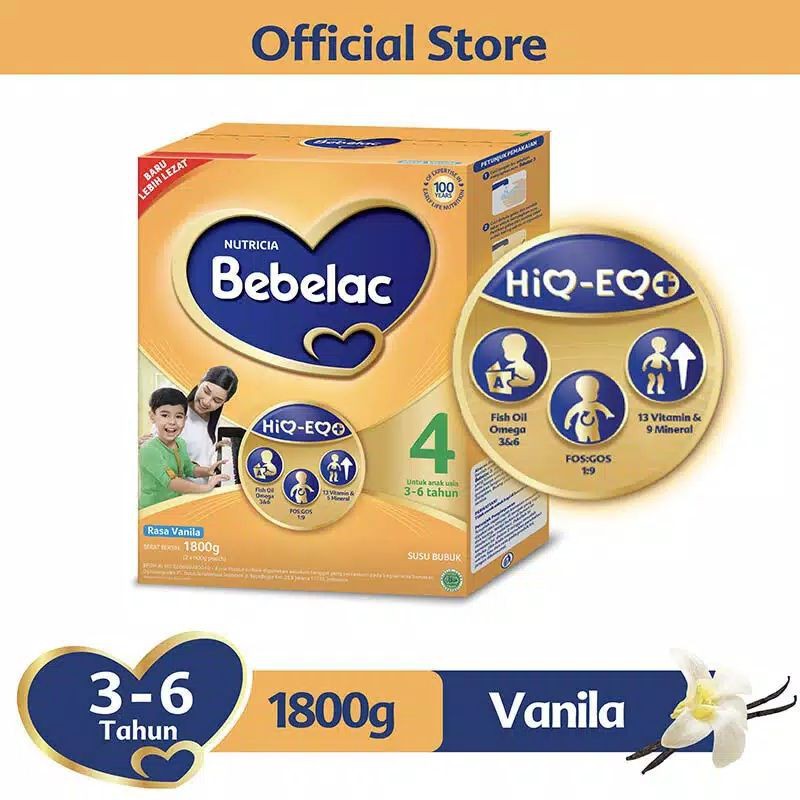 

Bebelac 4 Vanila 1800 Gram