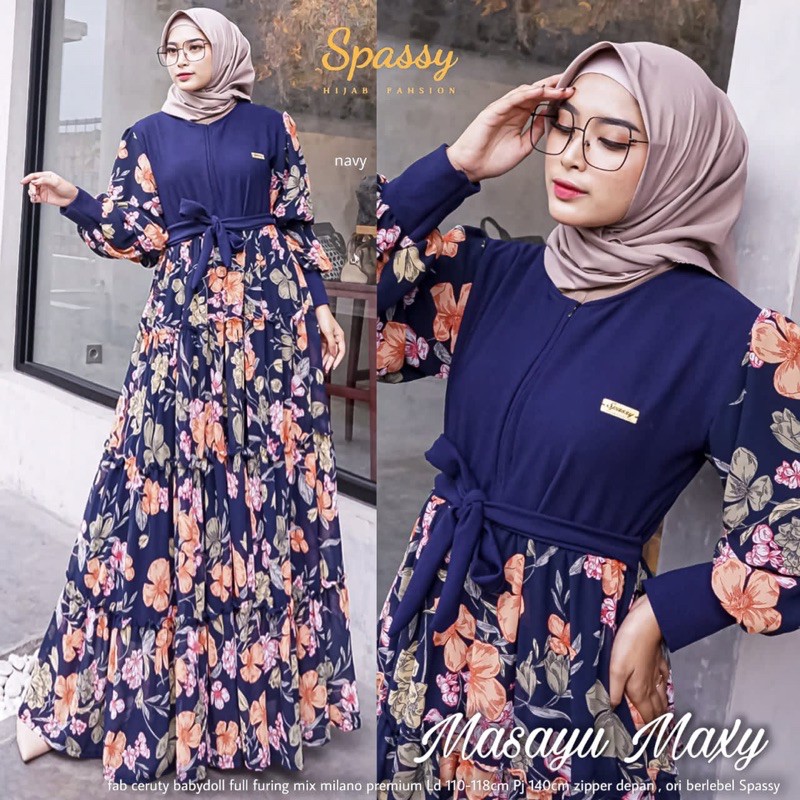 [ COD ] MASAYU MAXY • Ceruty Babydoll -Spassy-