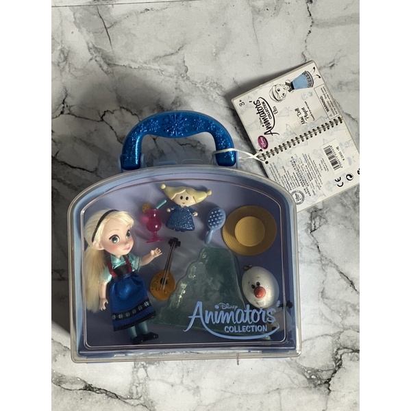 Disney Frozen Animators collection Elsa Mini Doll Playset (preloved)