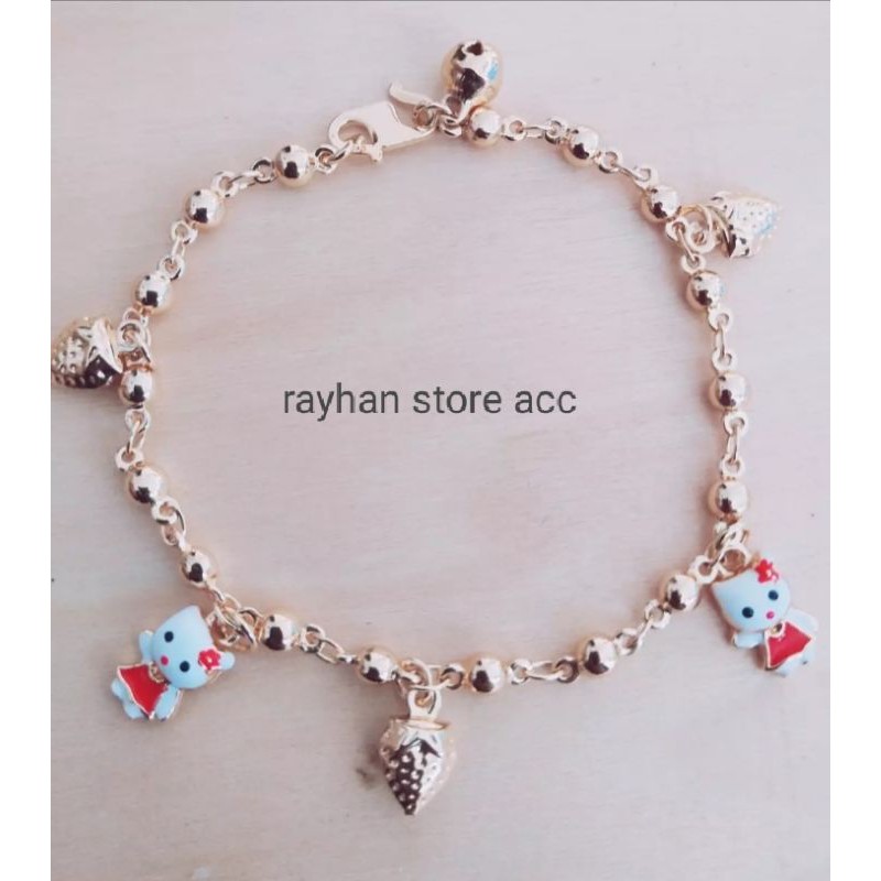 Gelang anak Hello Kitty model terbaru