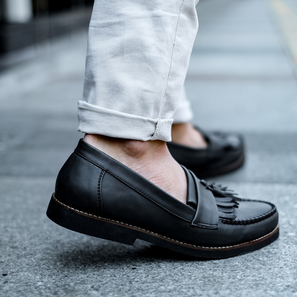 AARON |ManNeedMe x Jack| Sepatu Vintage Pria | Sepatu Pantofel Formal