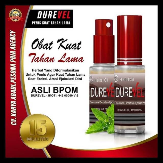 Spray Tahan Lama / DUREVEL