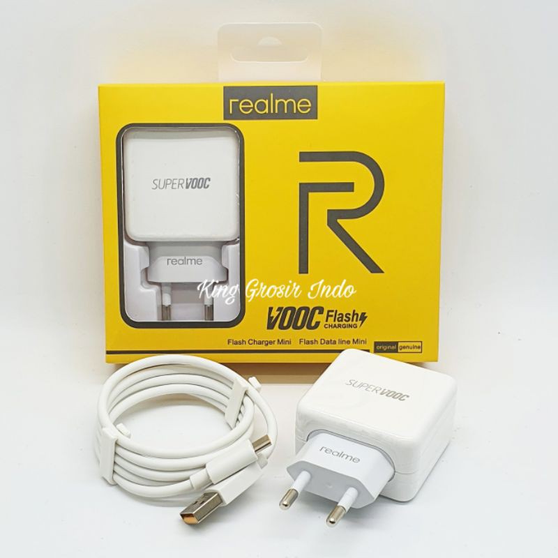 Charger Realme R 17 Tipe C ( Super VOOC Flast Charging ) Original