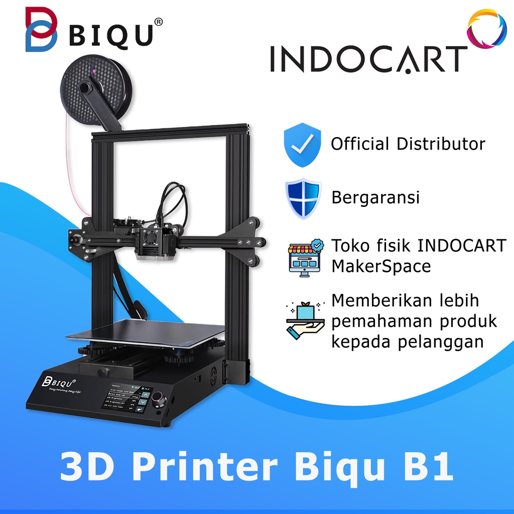 3D Printer BIQU B1 SKR V1.4 32 Bit Versi Terbaru Garansi Resmi