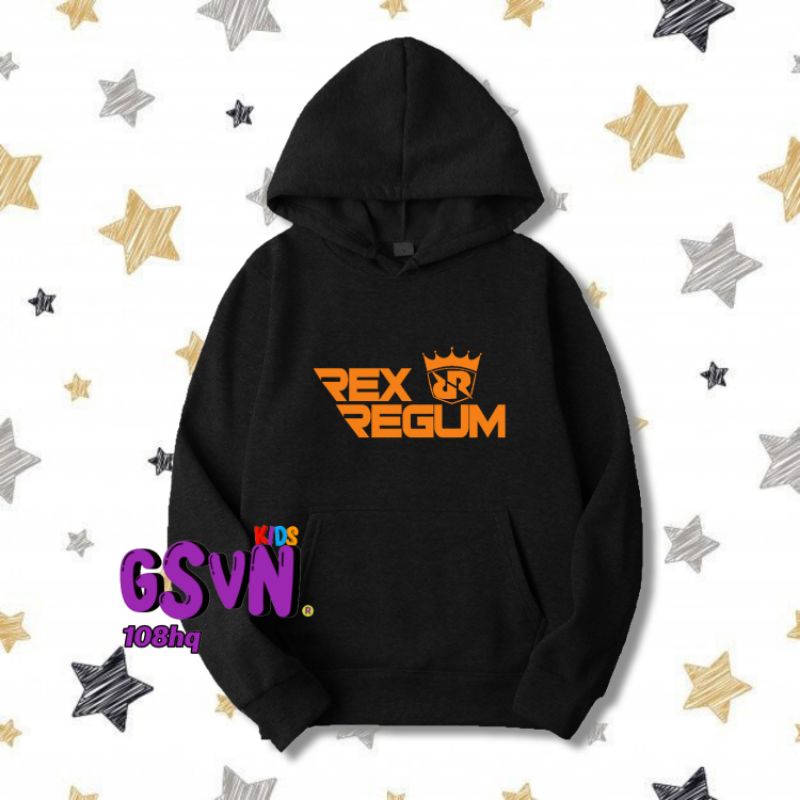 Jaket Anak - Hoodie Baju RRQ Hoshi Esport Logo Terbaru Game Mobile Legend Free Fire Sweter Sweater K