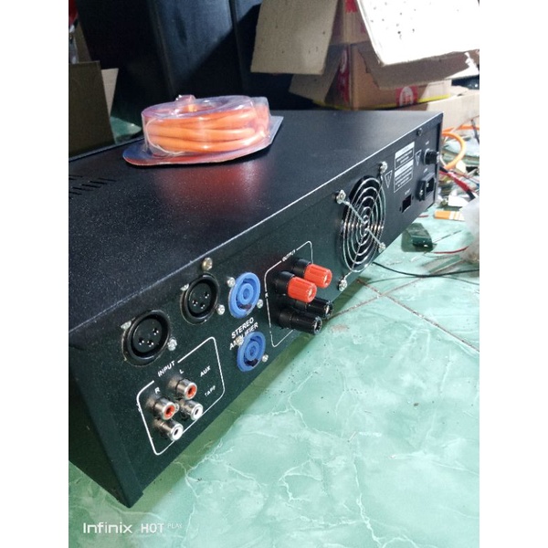 POWER AMPLIFIER RAKITAN 10A DOBEL TRAVO