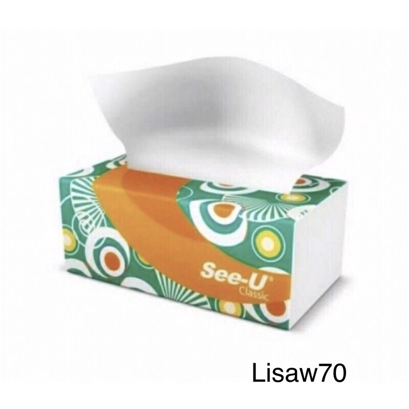 tissue tisu see u facial clasic 250 lembar 2ply promo