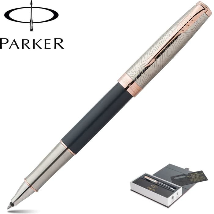 

pulpen Parker Sonnet S.E. Stratum Rose Gold Trim "Rollerball" Pen