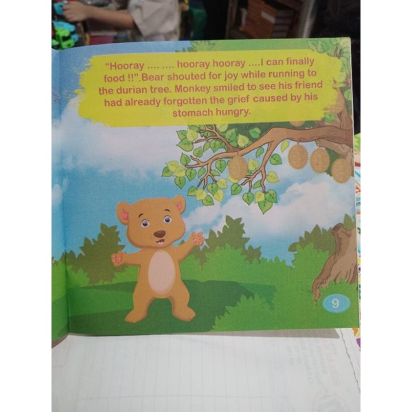 Buku Seri Fabel Inspiratif Tuan Beruang &amp; Monyet (19×19cm)