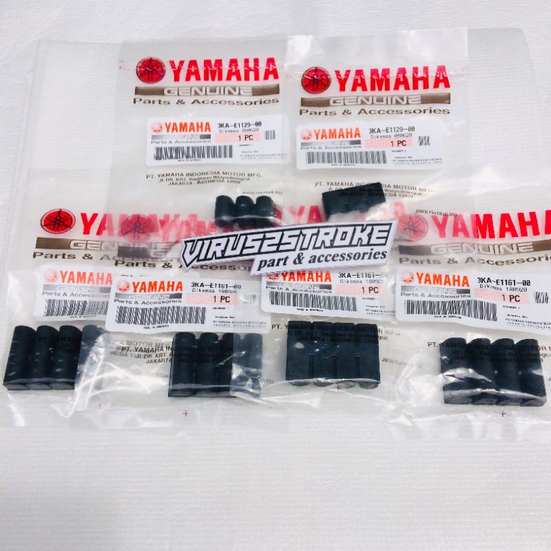 Karet Peredam Blok Set Yamaha RX King Original YGP 3KA-E1161-00 3KA-E1129-00