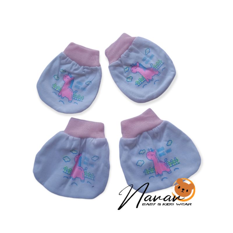 Kaos kaki bayi/ kaos kaki dan kaos tangan bayi satu set/perlengkapan bayi baru lahir