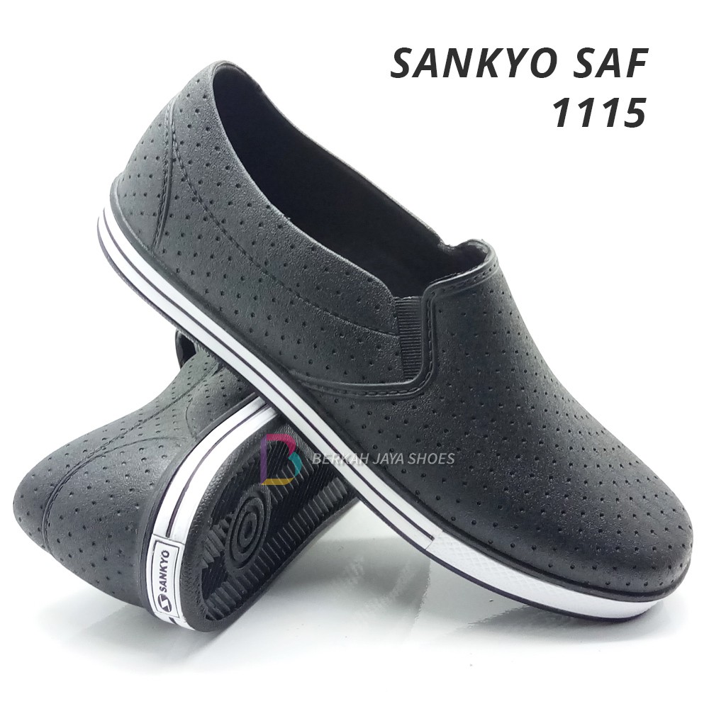 Sepatu Karet - Sepatu Karet Pria - Sepatu Pantofel Karet Pria Sankyo SAF 1115 - Anti Air &amp; Anti Slip