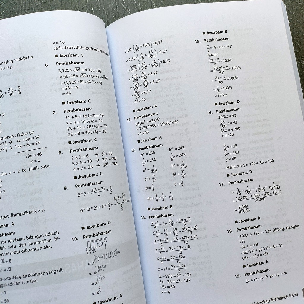 Paket Soal Tes Masuk Kerja Terlengkap Terupdate-4
