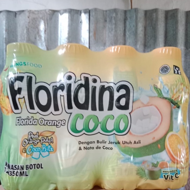 

FLORIDINA 350ml x 12 Botol (MINUMAN SEGAR)