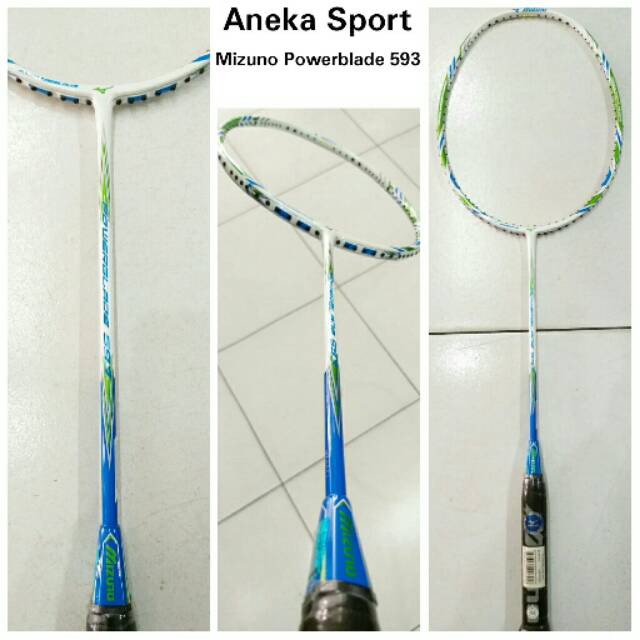 Raket Badminton Mizuno Powerblade 593 Original ( 85gram )