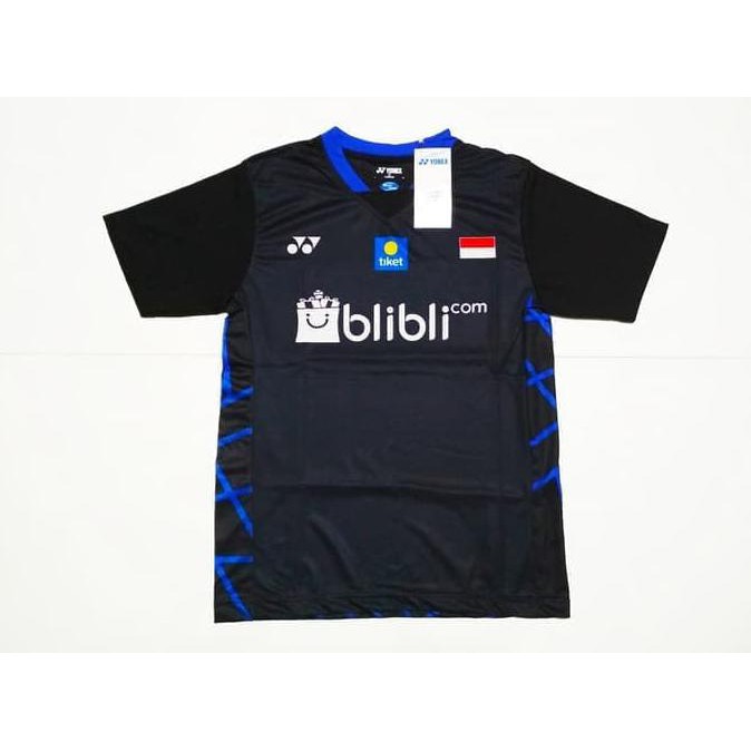 BI9 SALE Jersey Baju Bulutangkis Badminton Yonex Y138 black Blibli SDWD