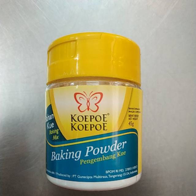 

Koepoe koepoe baking powder 45 gram