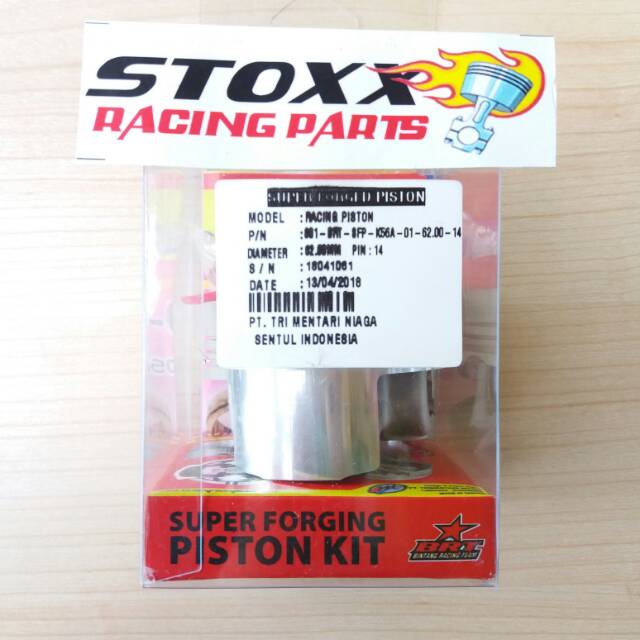 SUPER FORGED PISTON 62 PEN 14 KLX 150 DTRACKER BRT seher pin