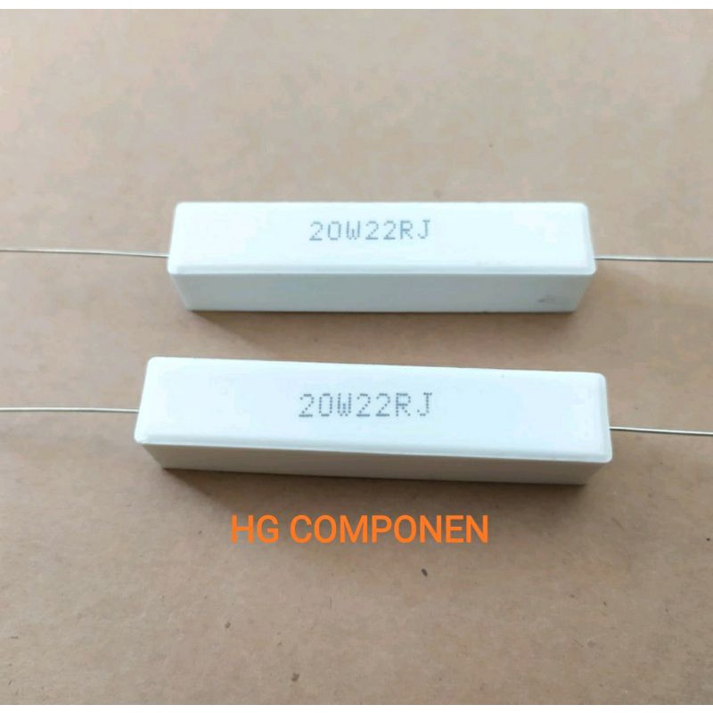 Resistor 20W 22ohm 1pcs