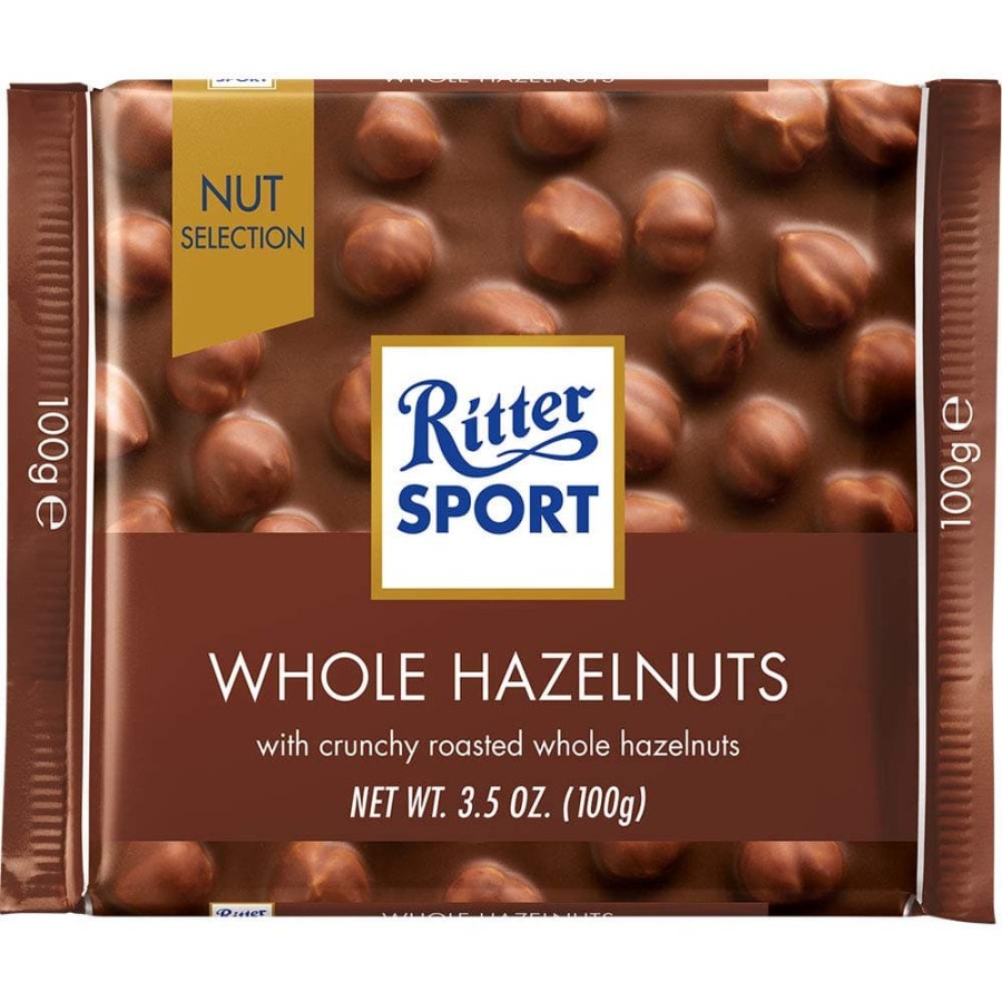 

RITTER SPOR CHOCOLATE W/HAZELNUT 100 Gr