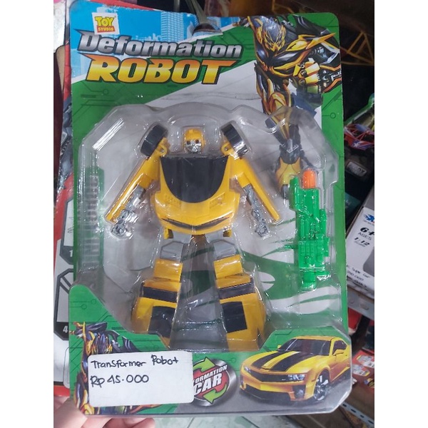 mainan robot Transformer robot robotan
