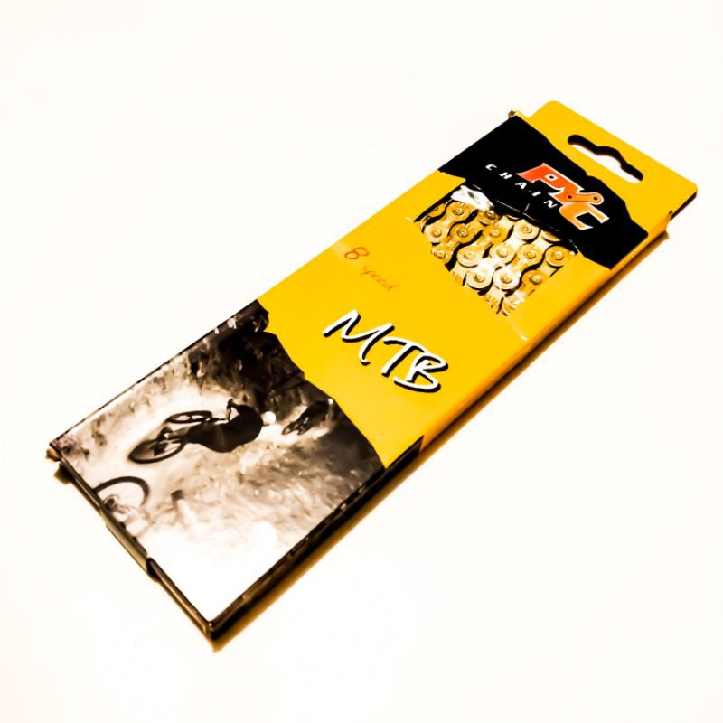 Rantai Sepeda 8 Speed Gold. Rantai Sepeda YPC 8 Speed..