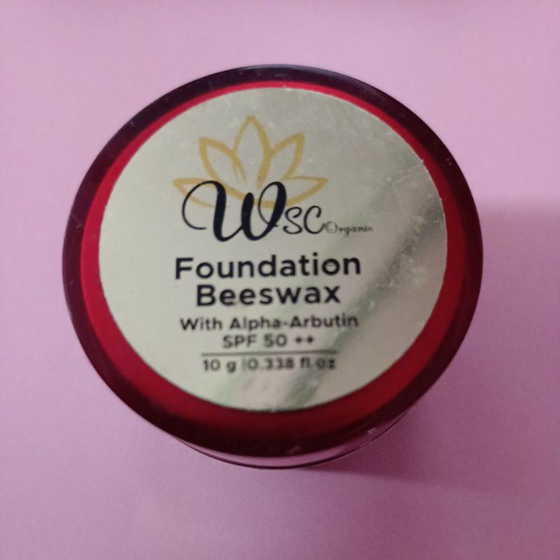 foundation beeswax WSC organic