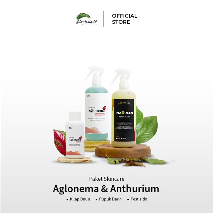 Paket Skincare Aglonema Pupuk Daun Aglonema Kilap Daun Aglonema