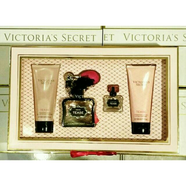 Victoria secret gift set tease