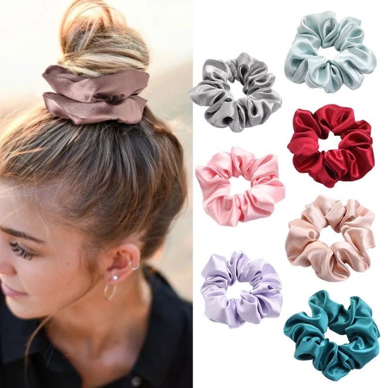 Scrunchie Premium Korea/ Ikat Rambut / Cepol Kuncir