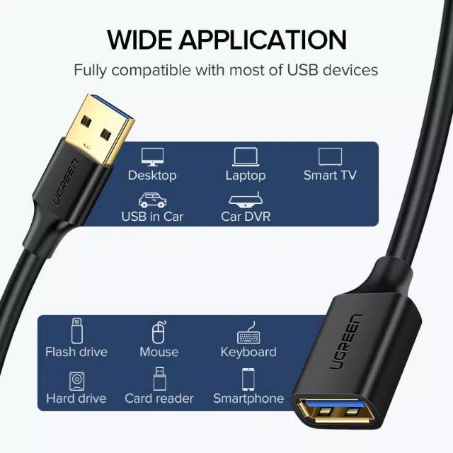 UGREEN Kabel Extension USB 3.0 A male to A Female