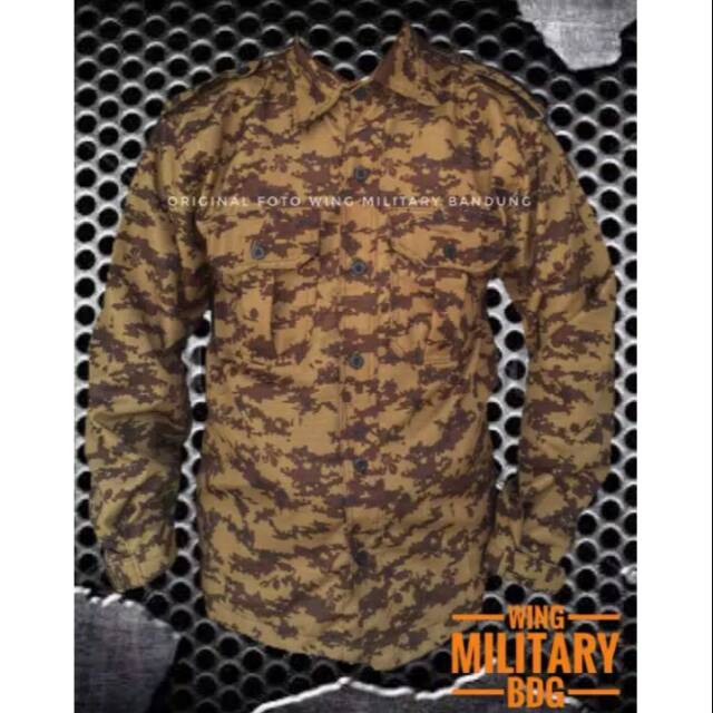 Kemeja pramuka tactical outdoor pdl lapangan formal dinas