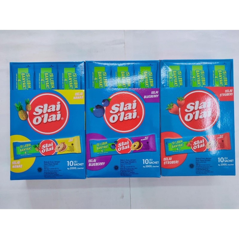 

Slai olai box isi 10pack kemasan baru