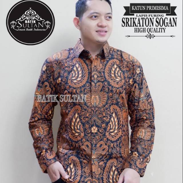 BATIK SRIKATON SAGON LENGAN PANJANG