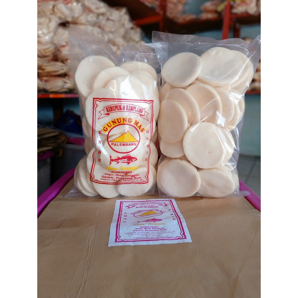 

KEMPLANG PESER/ KEMPLANG IKAN TENGGIRI KERUPUK PALEMBANG ASLI 250GR