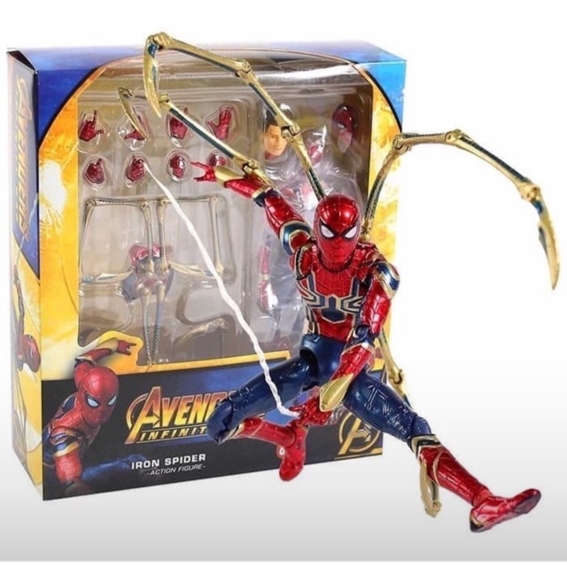 MAFEX IRON SPIDER AVENGERS INFINITY WAR MARVEL 081