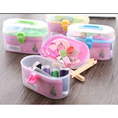 ELDE 1 - Sewing Kit Box / alat set jahit menjahit dengan tangan