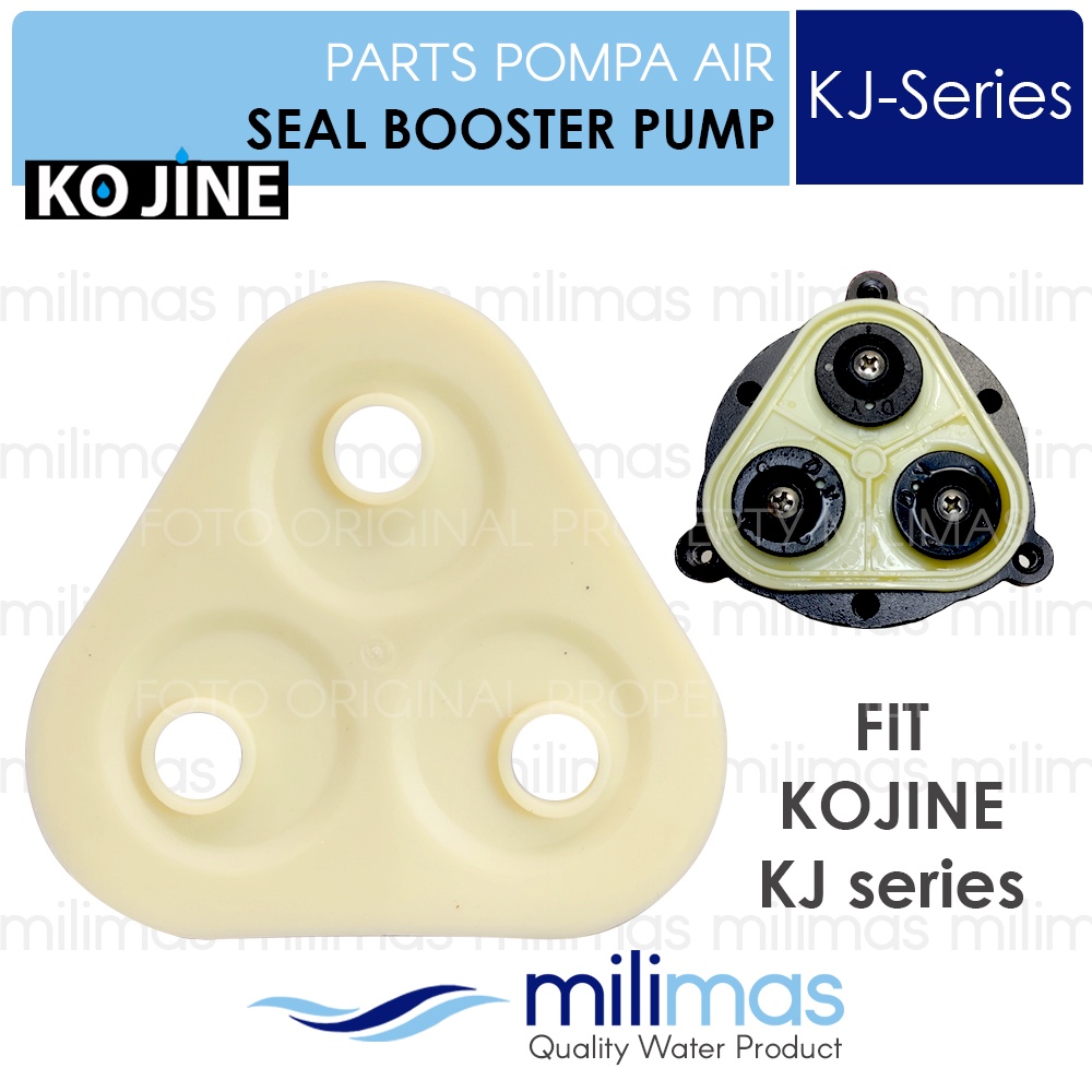 KOJINE - Seal Karet Booster Pump Reverse Osmosis (RO)Segitiga ORIGINAL