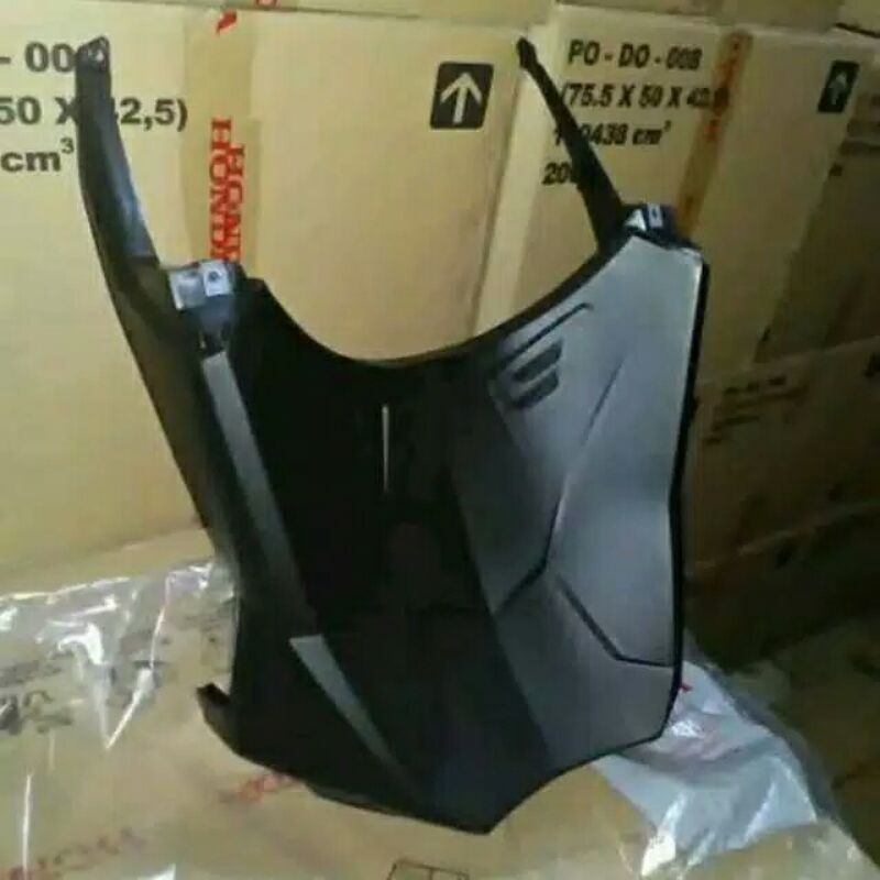 Cover front lower Dek paruh lumpur kolong vario led 125 150 old lama K59A10 Original