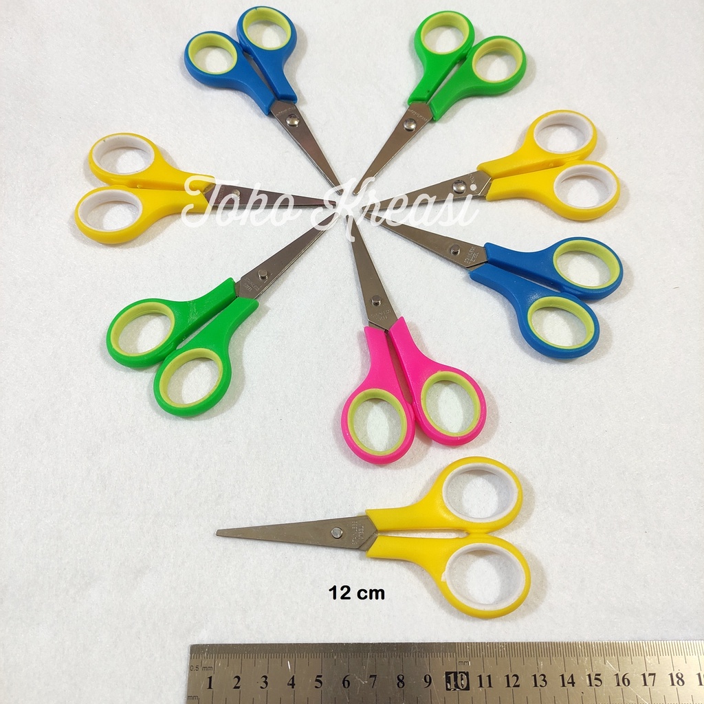 (Per Pcs) Gunting Tanggung Tajam 12 cm