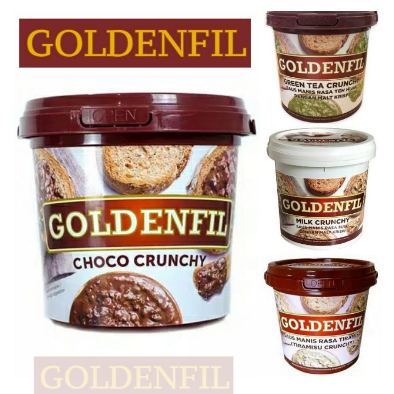 

GOLDENFIL ALL VARIAN 1kg Choco Crunchy Coklat Greentea Tiramizu Milk Selai blueberry blubery bluebery bluberi blubery bluberry jam Selai Cokelat Bahan Kue Makassar COD Goldenfil boncoco