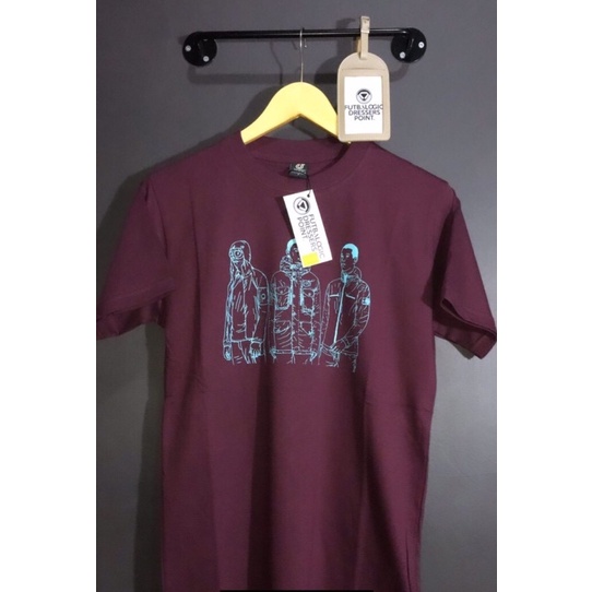T-Shirt Massimo Osti Series Maroon From Old Terraces